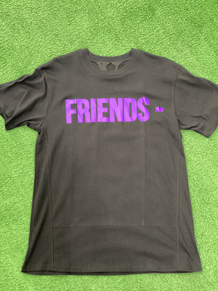 Vlone Friends T-Shirt Black Purple
