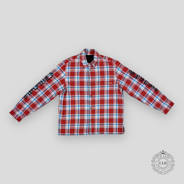Chrome Hearts Padded Flannel Shirt