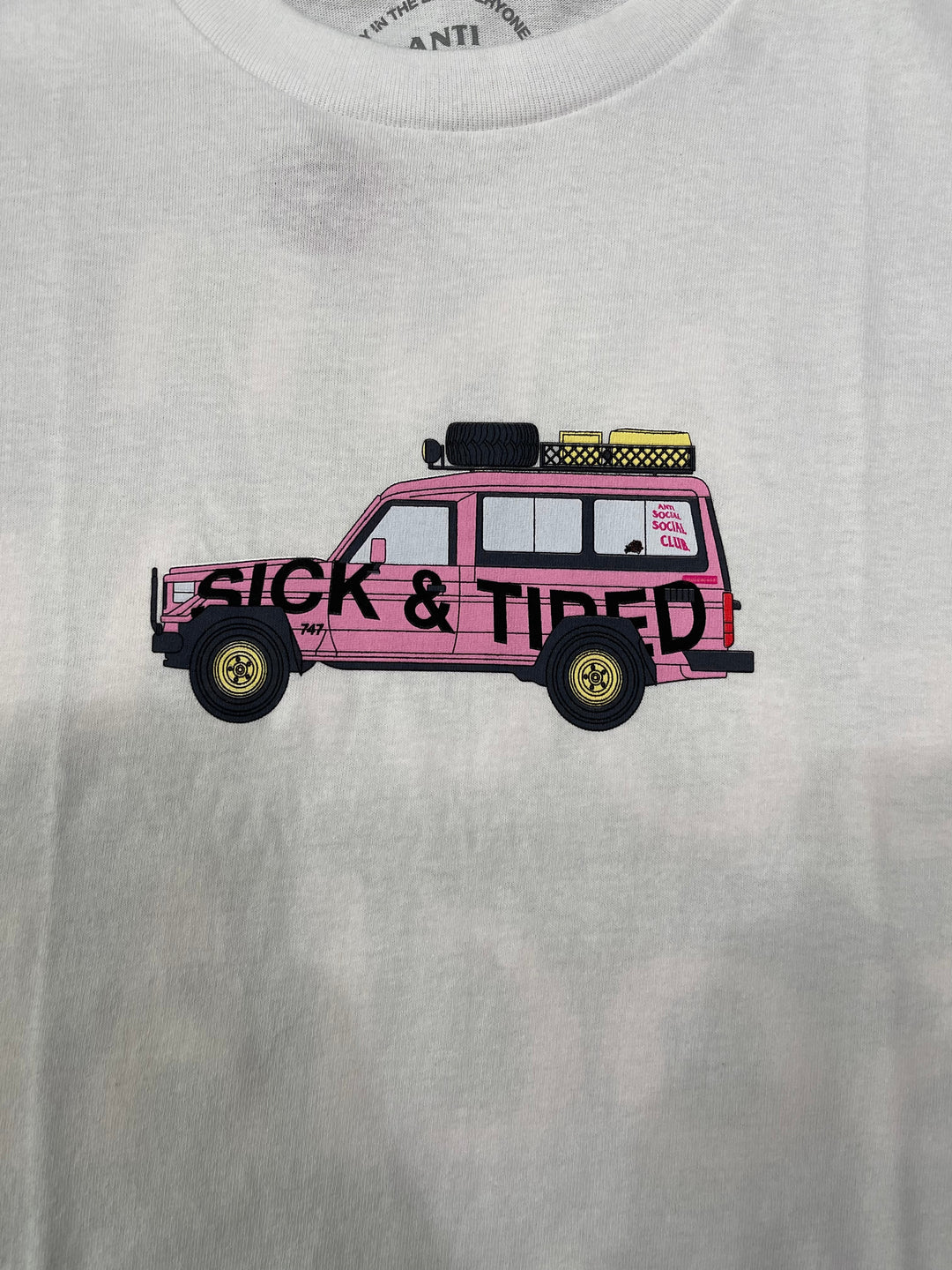 Anti Social Social Club Everyone In LA T-shirt White