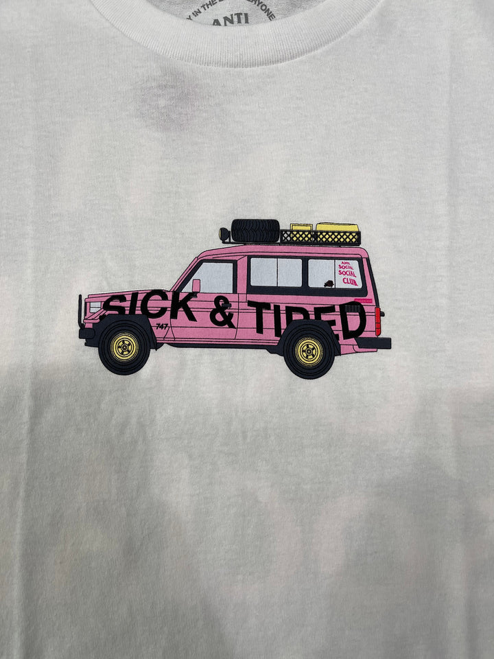 Anti Social Social Club Everyone In LA T-shirt White