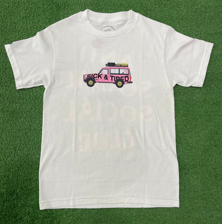 Anti Social Social Club Everyone In LA T-shirt White