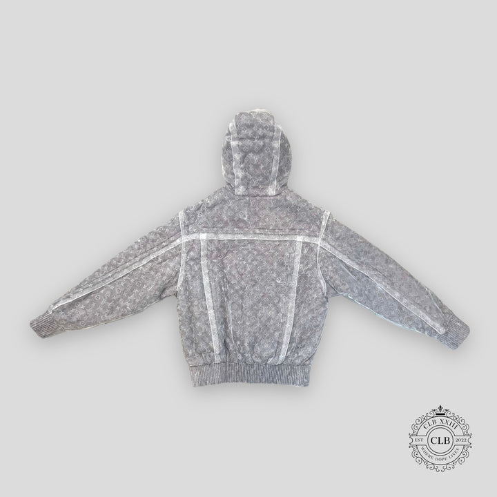 Louis Vuitton Monogram Organza Padded Blouson