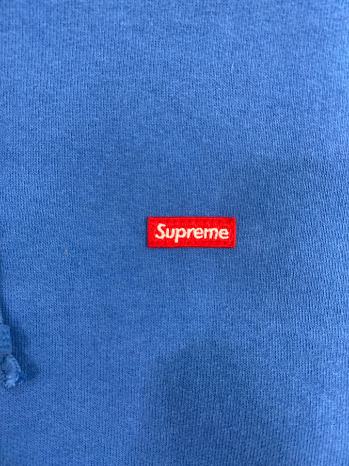 Supreme Small Box Hooded Sweatshirt Pale Royal