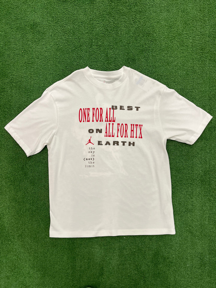 Travis Scott x Jordan Best On Earth Tee White