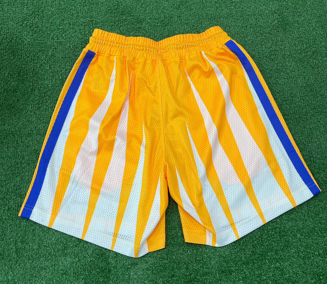 Adidas x Eric Emanuel Hoops Summer Essentials Shorts Gold