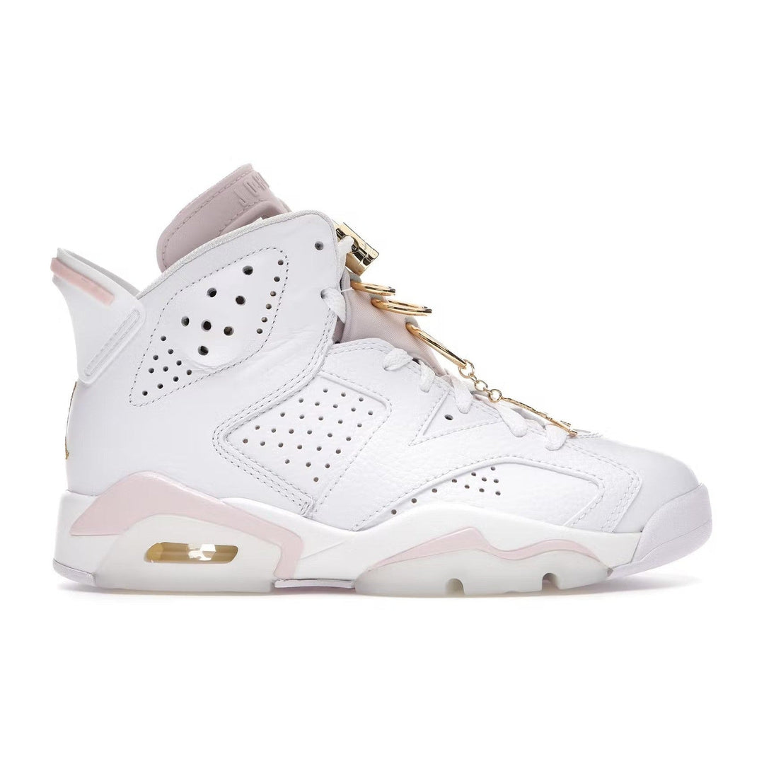 Air Jordan Retro 6 Gold Hoops (W)