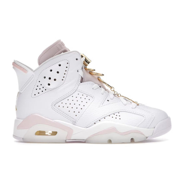 Air Jordan Retro 6 Gold Hoops (W)