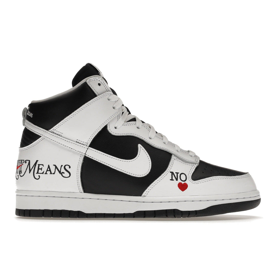 Nike SB Dunk High Supreme By Any Means Black