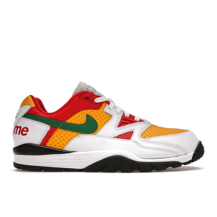 Nike Cross Trainer Low Supreme White Yellow Red
