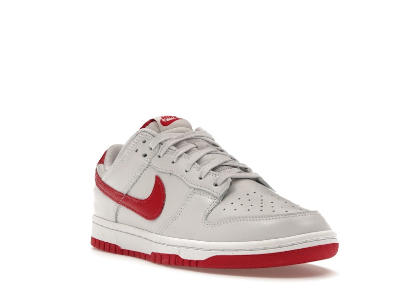 Nike Dunk Low Vast Grey Varsity Red