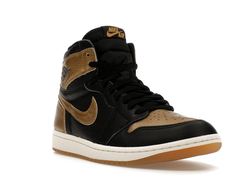 Air Jordan Retro 1 "Black Metallic Gold"