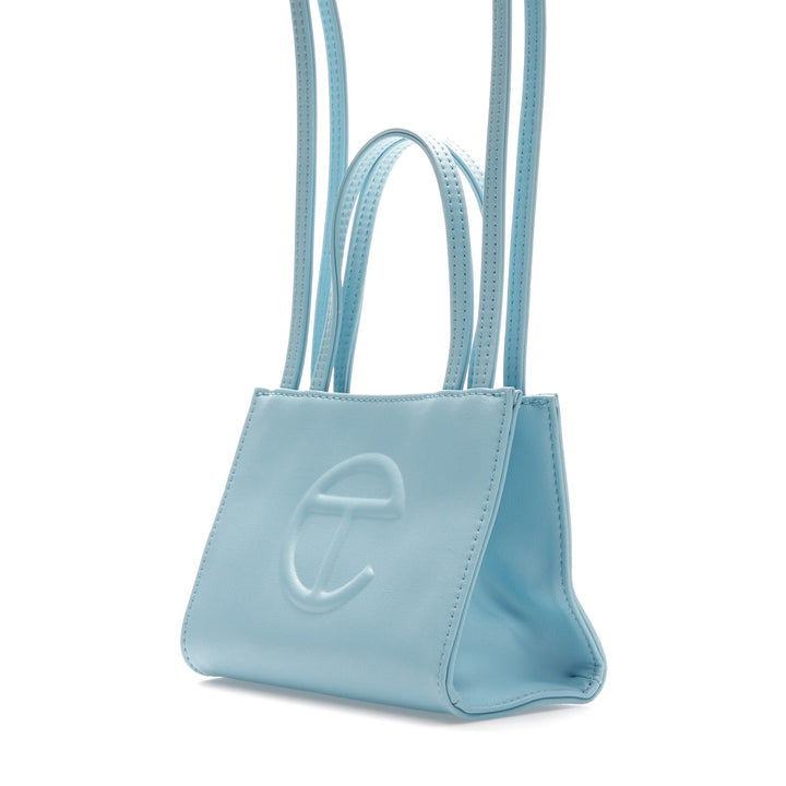 Telfar Shopping Bag Small Pool Blue