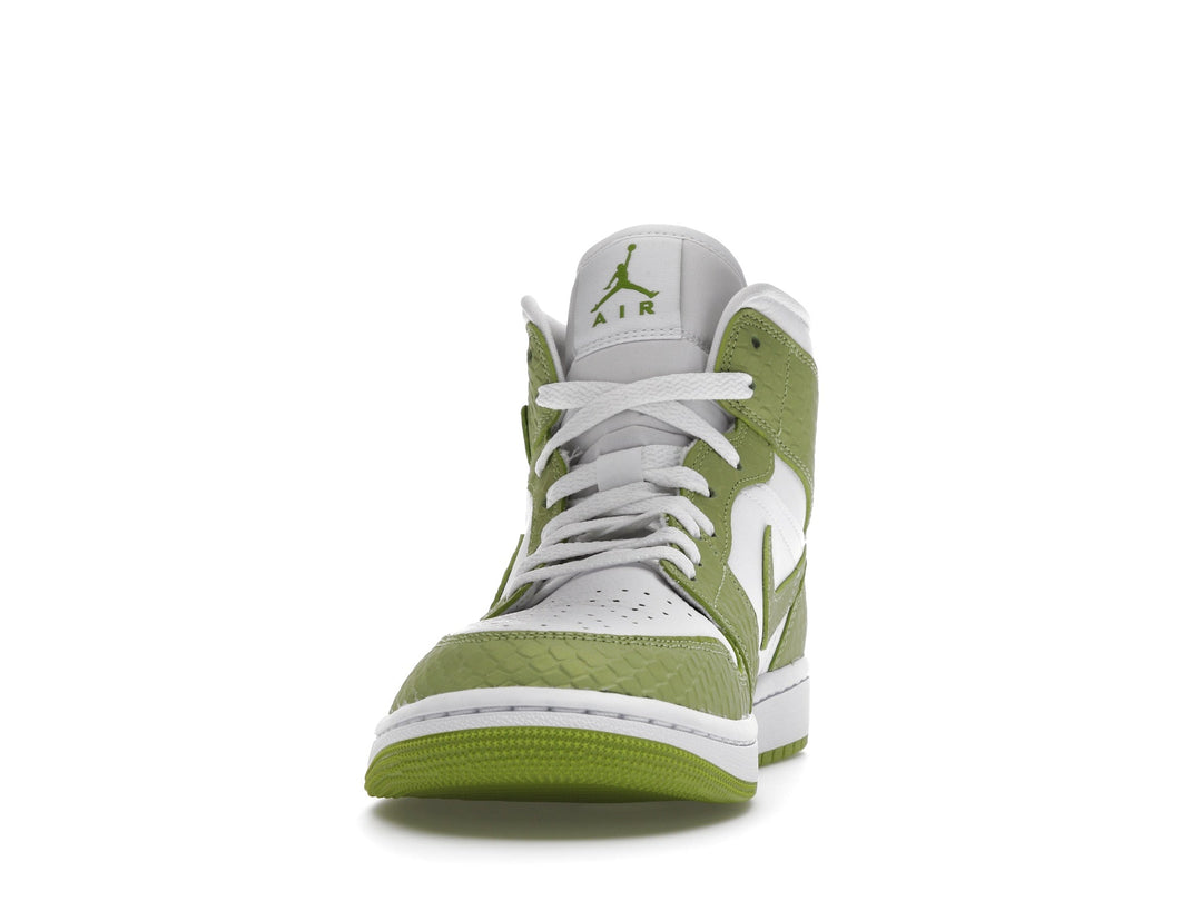 Air Jordan 1 Mid ( W )  " Python Green "