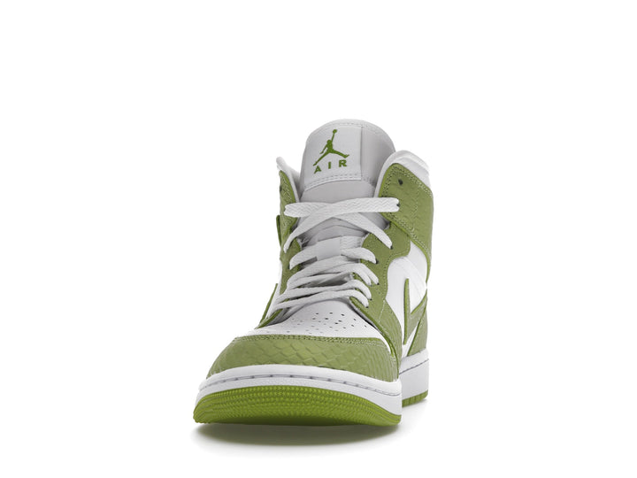 Air Jordan 1 Mid ( W )  " Python Green "