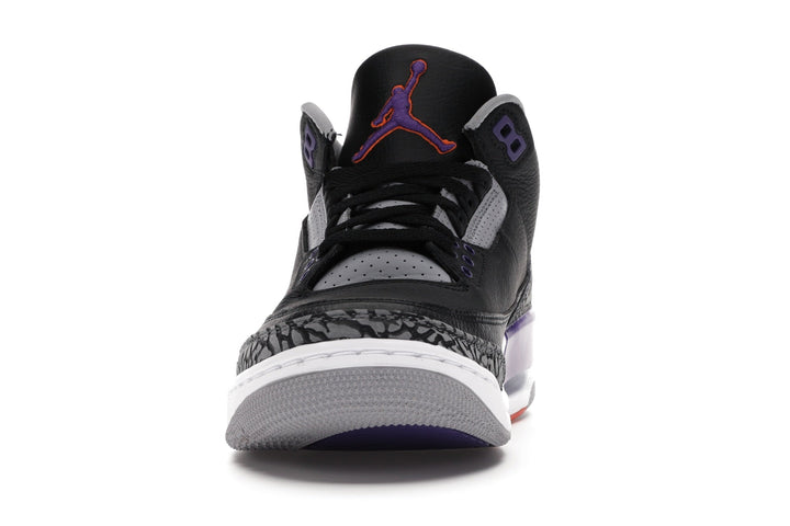 Air Jordan Retro 3 "Black Court Purple"