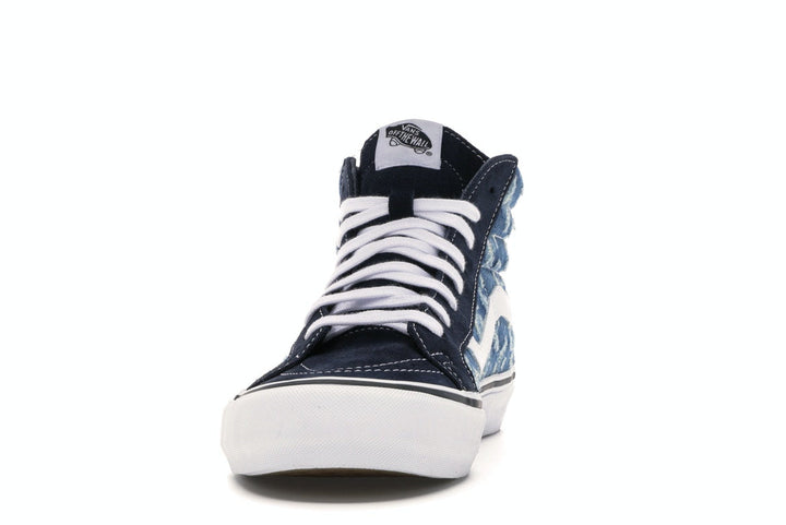 Vans Sk8-Hi Supreme Hole Punch Denim Blue