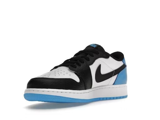 Air Jordan 1 Retro Low OG Black Dark Powder Blue (GS)