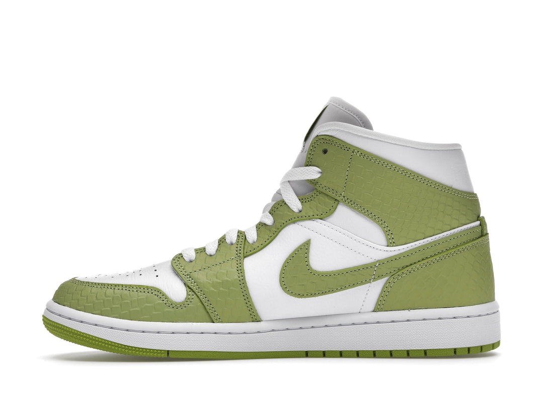 Air Jordan 1 Mid ( W )  " Python Green "