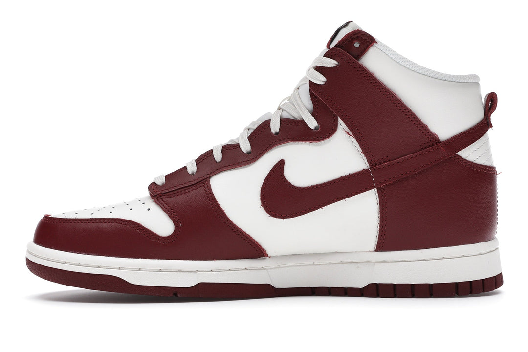 Nike Dunk High Sail Team Red (W)