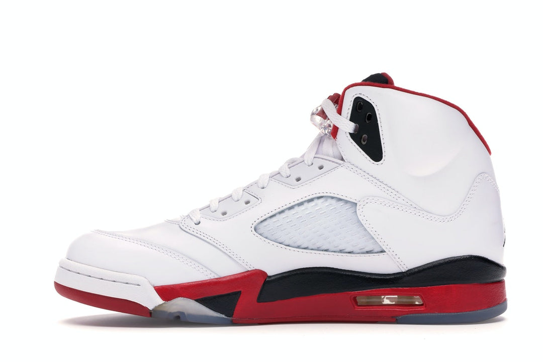 Nike Air Jordan Retro 5 "Fire Red Black Tongue"