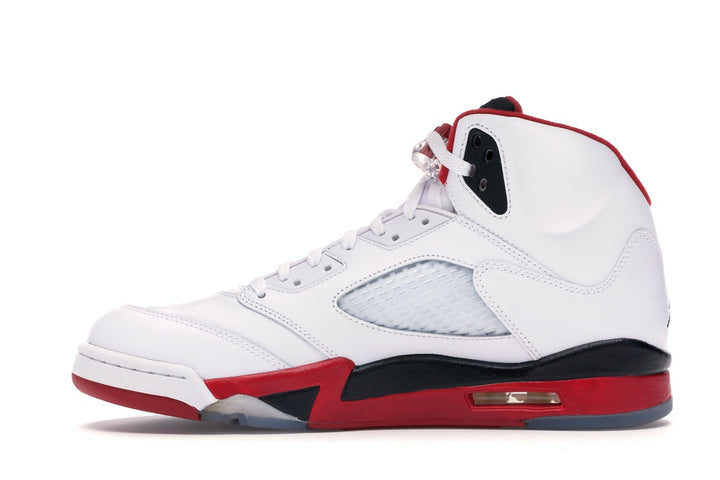 Nike Air Jordan Retro 5 "Fire Red Black Tongue"