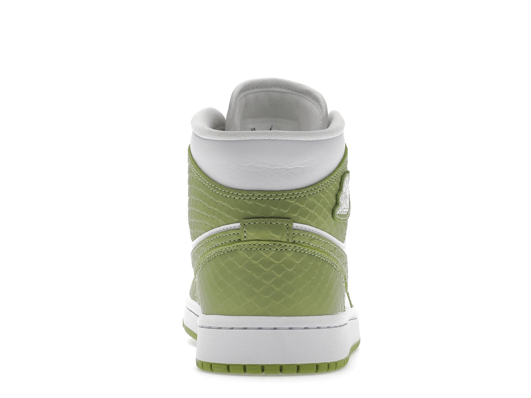 Air Jordan 1 Mid ( W )  " Python Green "