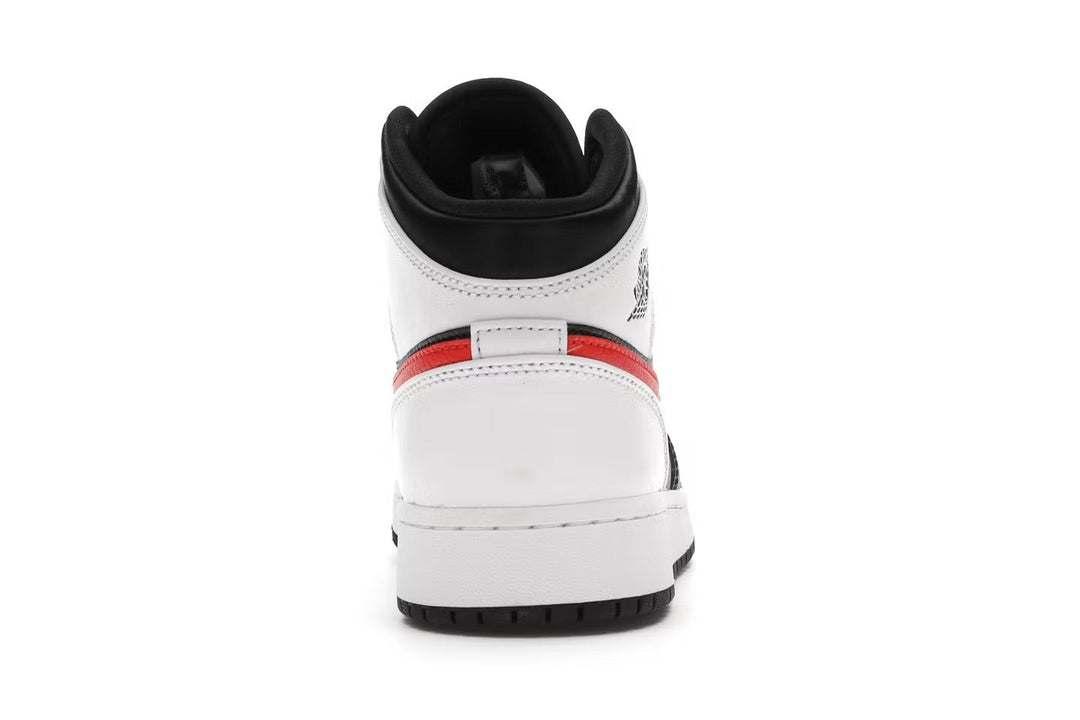 Air Jordan Retro 1 Mid "Chile Red" (GS)