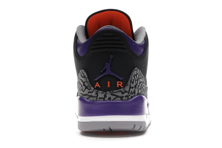 Air Jordan Retro 3 "Black Court Purple"