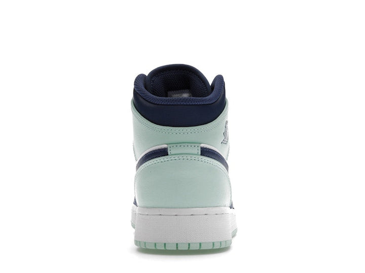 Jordan 1 Mid Mystic Blue Mint (GS)