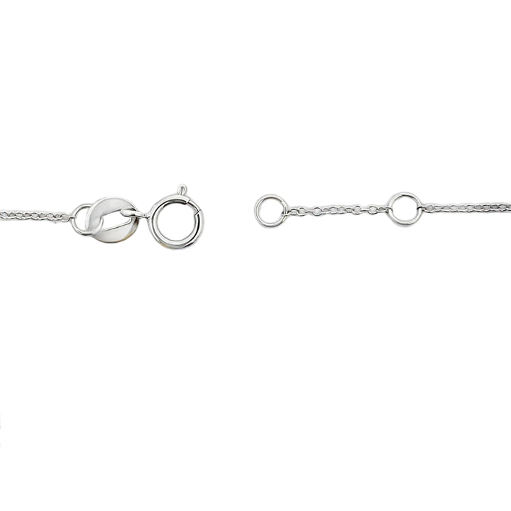 .66ct Ruby Diamond Bracelet 14KT White Gold