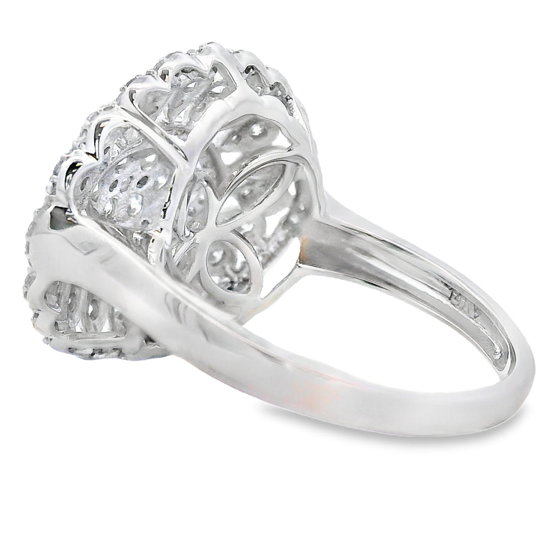 .85ct Diamond Ring 14KT White Gold