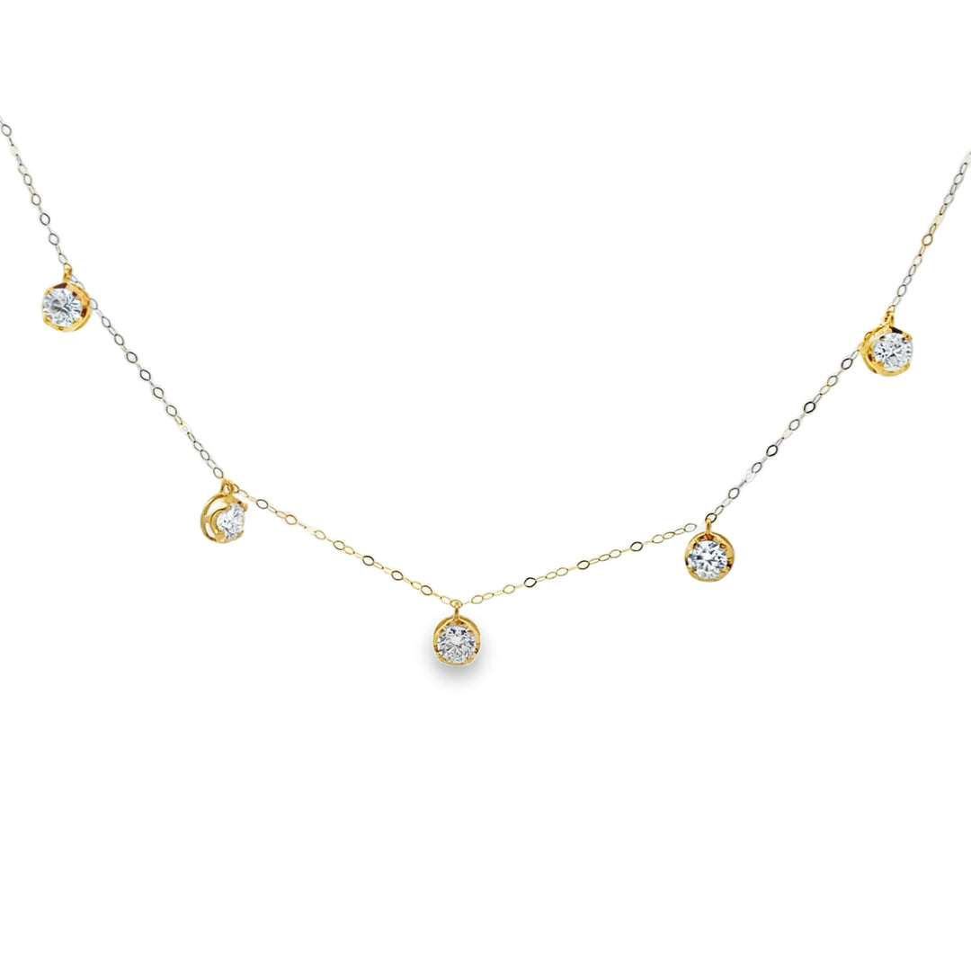 1.58ct Lab Grown Diamond Dia by yard 14KT Yellow Gold