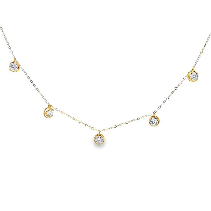 1.58ct Lab Grown Diamond Dia by yard 14KT Yellow Gold