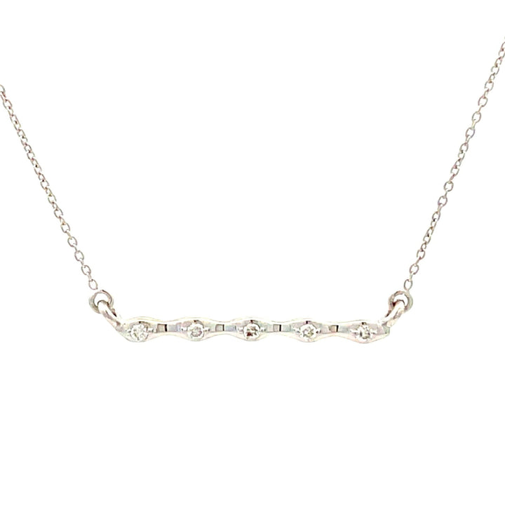 .05ct Diamond Fashion Pendants 14KT White Gold