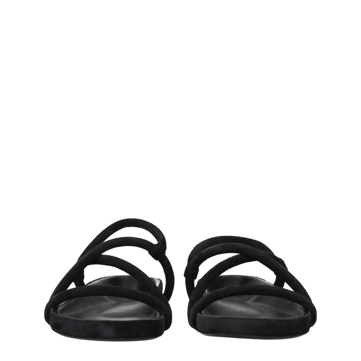 Isabel Marant Sandali Uomo Camoscio Nero