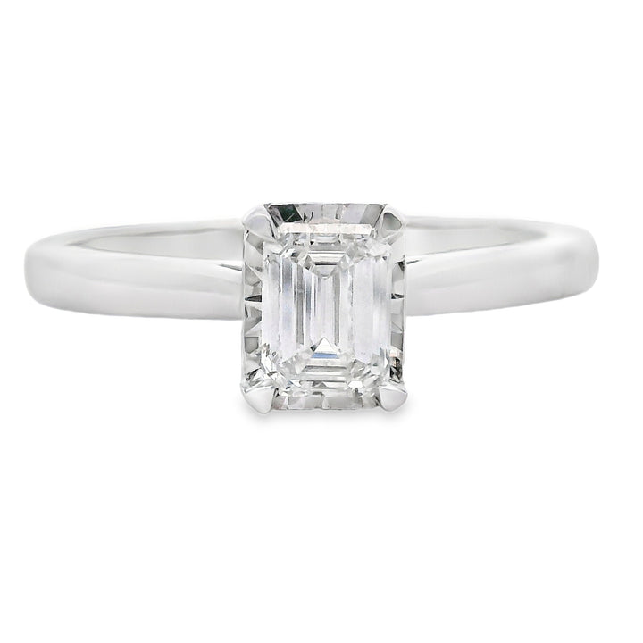 Natural .50ct Lab Grown Diamond  10KT White Gold
