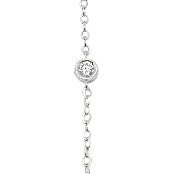 .38ct Lab Grown Diamond Bracelet 14KT White Gold
