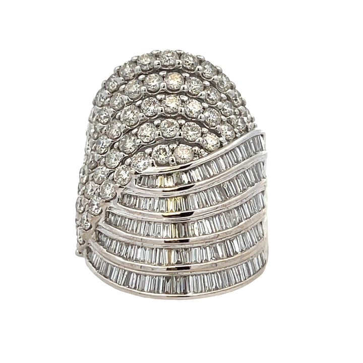 4.00ct Diamond Ring 10KT White Gold
