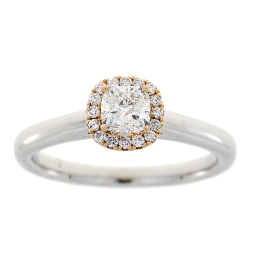 .62ct Diamond Diamond Eng Only 14KT 2 Tone Gold