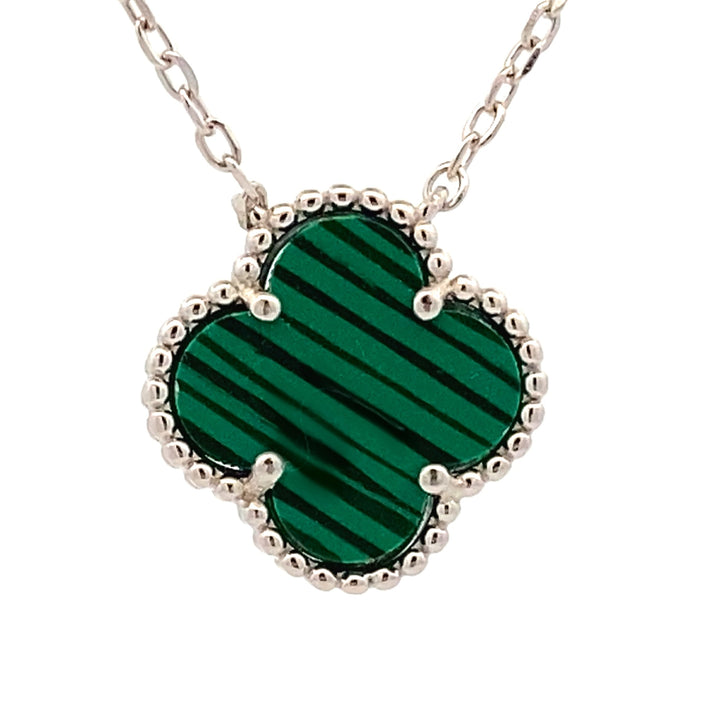 Malachite Fashion Pendants Sterling Silver