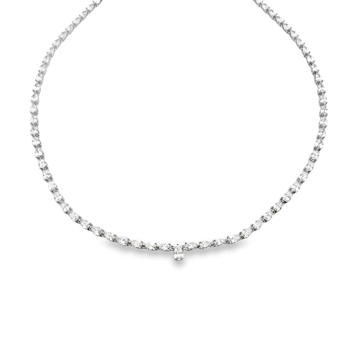 15.00ct Lab Grown Diamond Tennis 14KT White Gold