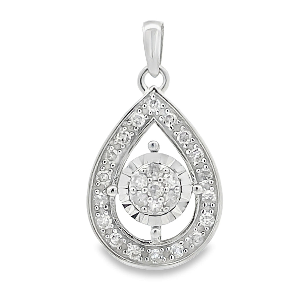 .25ct Diamond Fashion Pendants 10KT White Gold