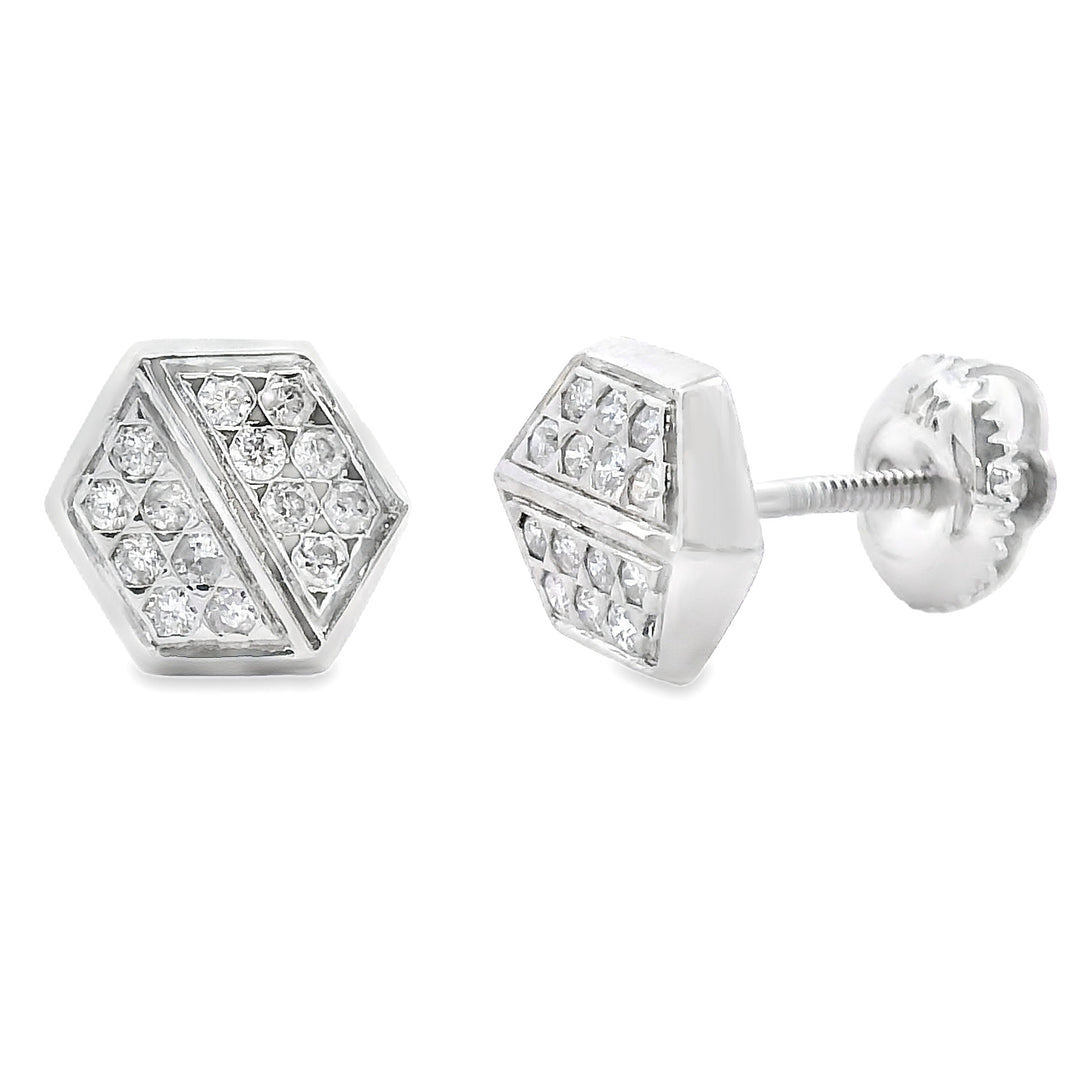 .26ct Diamond Earrings 14KT White Gold