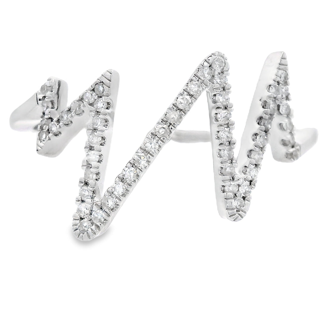 .15ct Diamond Ring 14KT White Gold