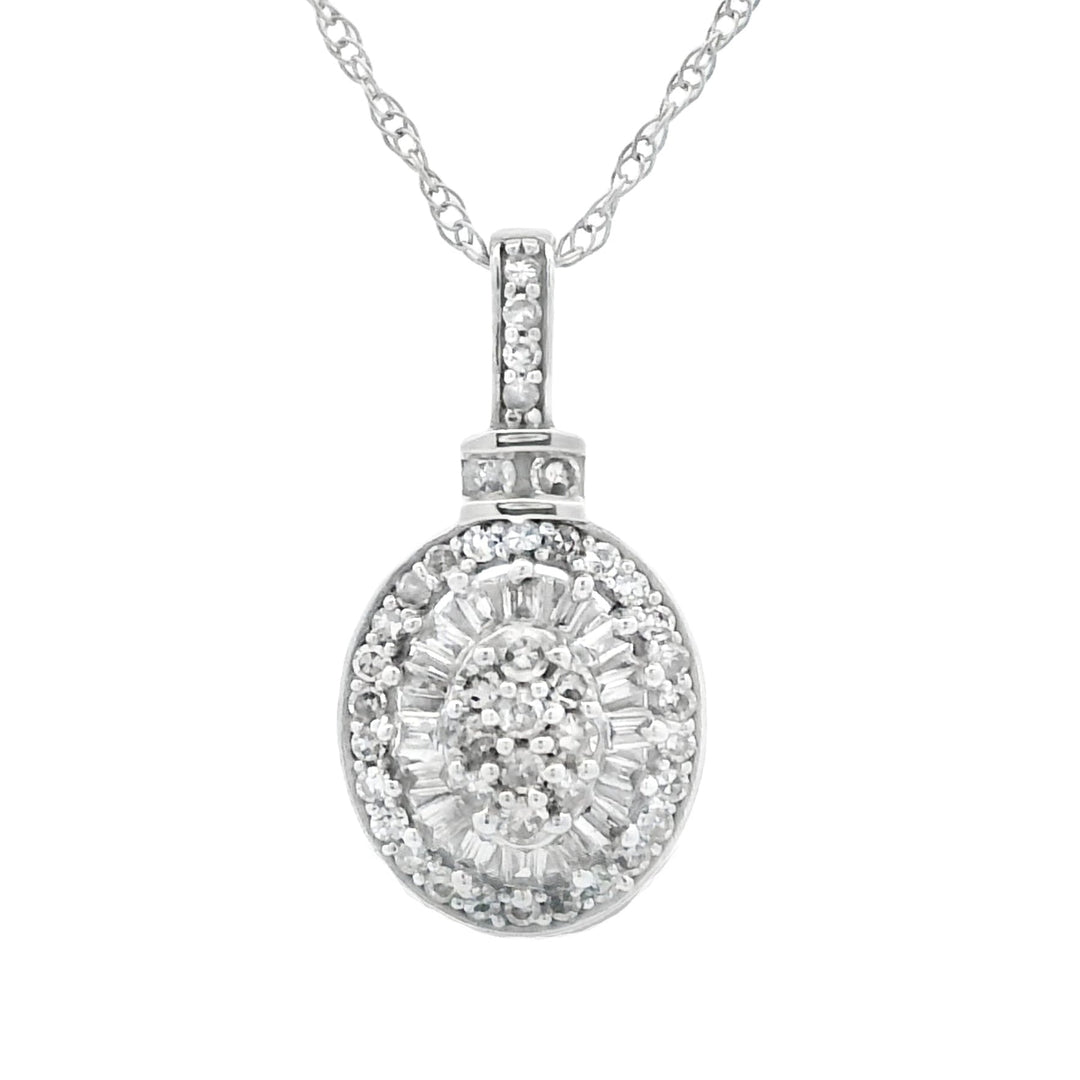 .25ct Diamond Fashion Pendants 10KT White Gold