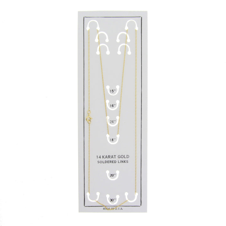 Womens chains 14KT Yellow Gold