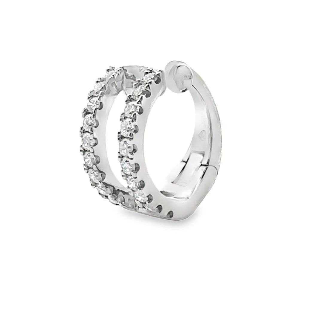 .25ct Diamond Ear Cuff 14KT White Gold