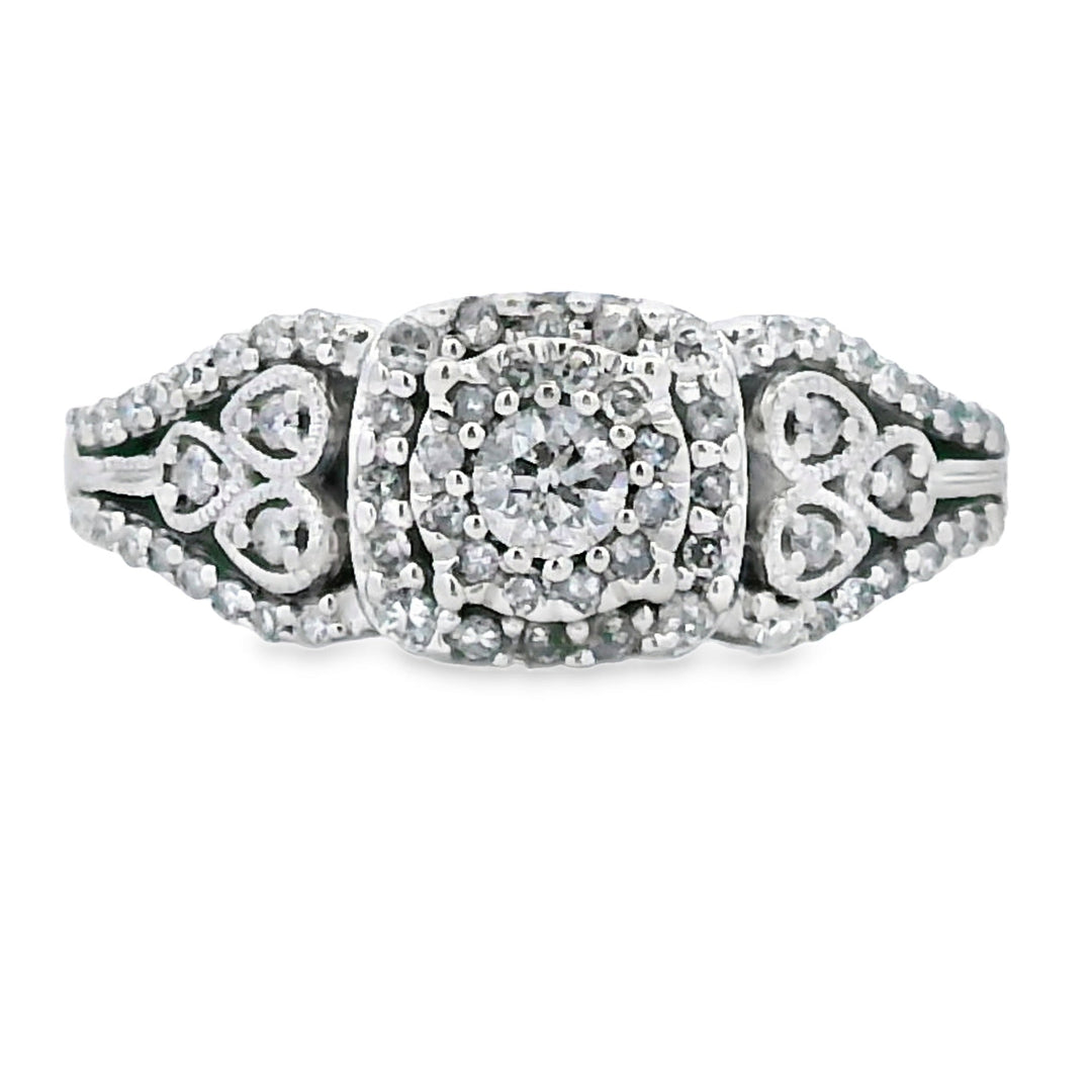 .50ct Diamond Ring 10KT White Gold