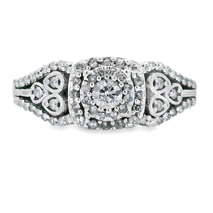 .50ct Diamond Ring 10KT White Gold