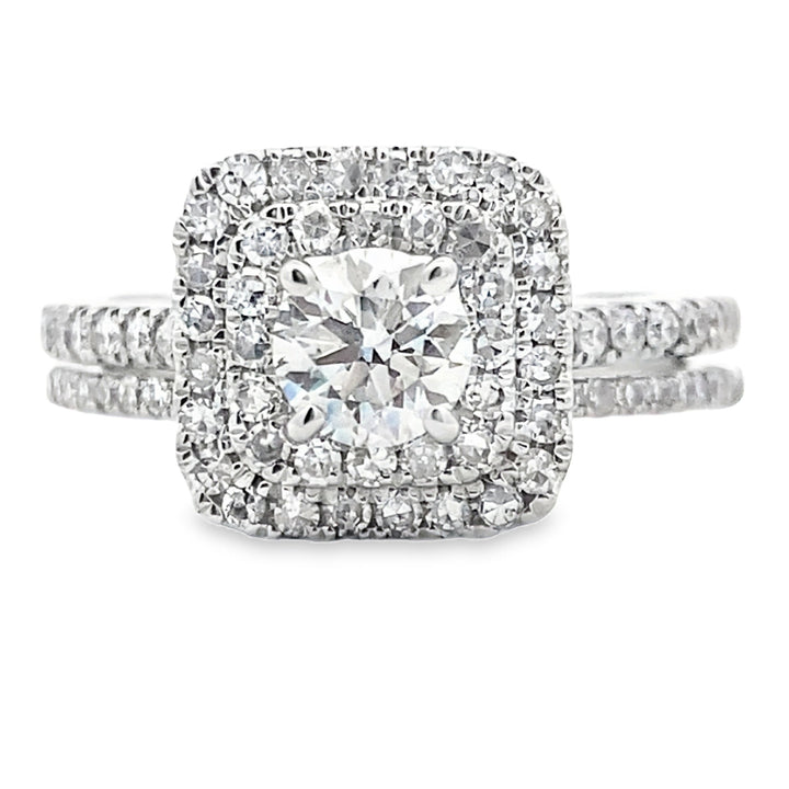Lab Grown Diamond Fashion band rings 14KT White Gold